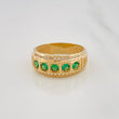 Anillo Tribal 6.6g / T10 1/4 Oro Amarillo 18K