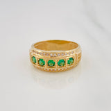 Anillo Tribal 6.6g / T10 1/4 Oro Amarillo 18K
