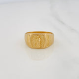 Anillo Virgen Guadalupe 4.4g / T9 Oro Amarillo 18K