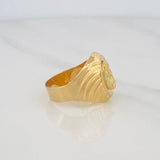 Anillo Jesus 4.15g / T8 3/4 Oro Amarillo 18K