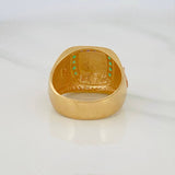 Anillo Corona 11g / T11 1/4 Tres Oros 18K