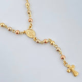 Rosario Virgen Milagrosa 7.2gr / 44.5cm / Oro Amarillo 18K &
