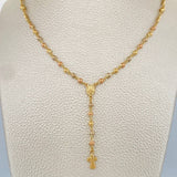 Rosario Virgen Milagrosa 7.2gr / 44.5cm / Oro Amarillo 18K &