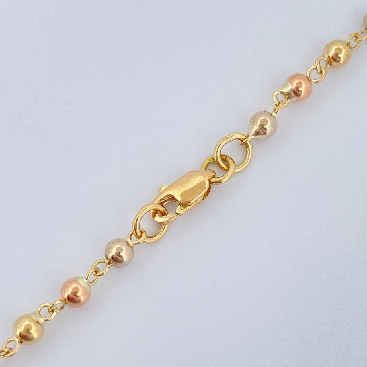 Rosario Virgen Milagrosa 7.25gr / 45cm / Oro Amarillo 18K &