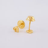 Topos Silueta Corazon 0.55 g / 3.9 mm Oro Amarillo 18K