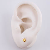 Topos Silueta Corazon 0.55 g / 3.9 mm Oro Amarillo 18K