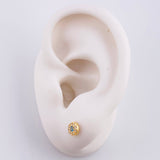 Topos Circulo Halo 1 g / 206 mm Oro Amarillo 18K