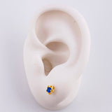 Topos Flor 0.9gr / Oro 18K