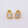 Topos Trebol 1.8 g / 6.4 mm Oro Amarillo 18K