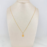 Set Cadena Veneciana + Dije Estrella De David / 1,05gr / 45 cm Oro Amarillo 18K