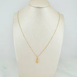 Set Cadena Veneciana + Dije Ala / 1,05gr / 45 cm Oro Amarillo 18K
