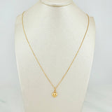 Set Cadena Veneciana + Dije Corazon / 1,15gr / 45 cm Oro Amarillo 18K