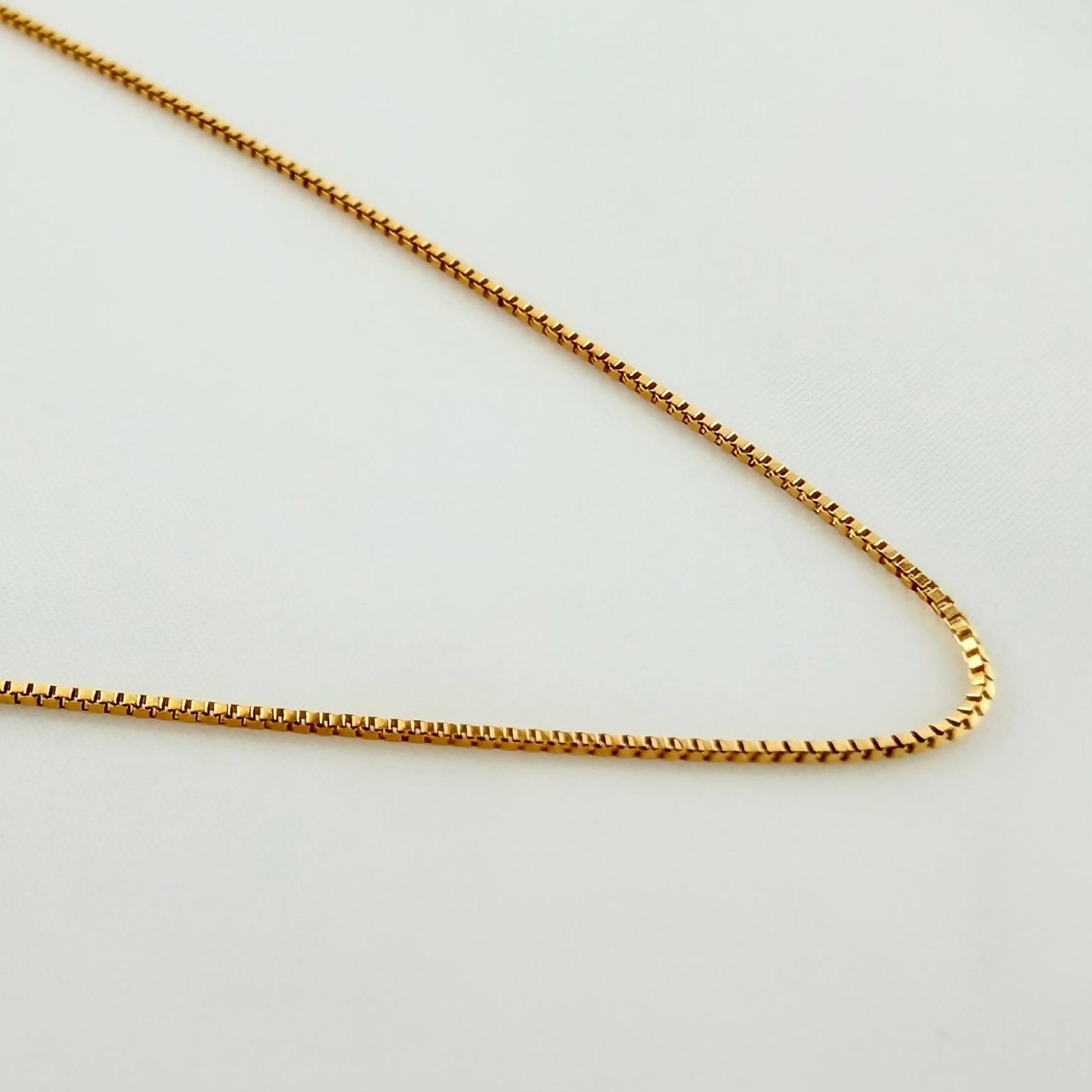 Cadena Veneciana 0.85 g / 45 cm / 0.4 mm Oro Amarillo 18K