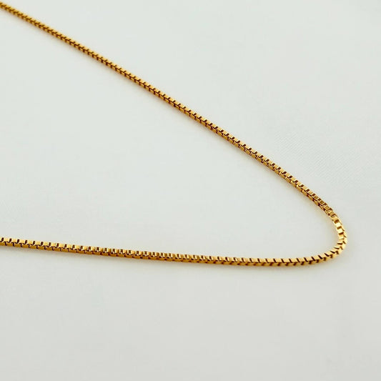 Cadena Veneciana 0.85 g / 45 cm / 0.4 mm Oro Amarillo 18K