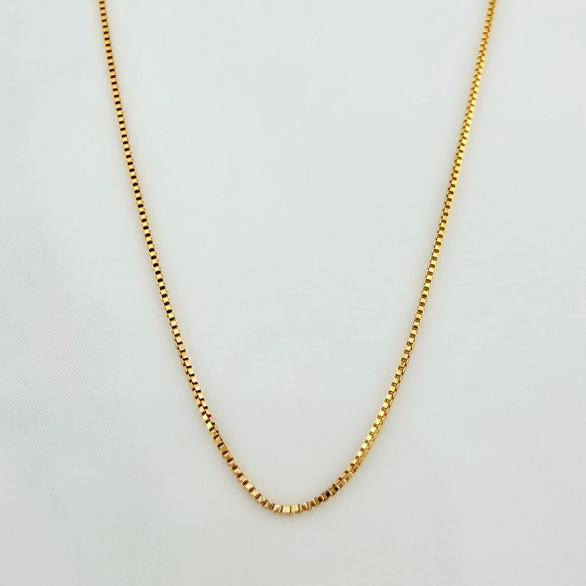 Cadena Veneciana 0.85 g / 45 cm / 0.4 mm Oro Amarillo 18K