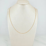Cadena Veneciana 0.85 g / 45 cm / 0.4 mm Oro Amarillo 18K