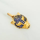Dije Rostro Pantera 2.9 g / 2.5 cm Oro Amarillo 18K