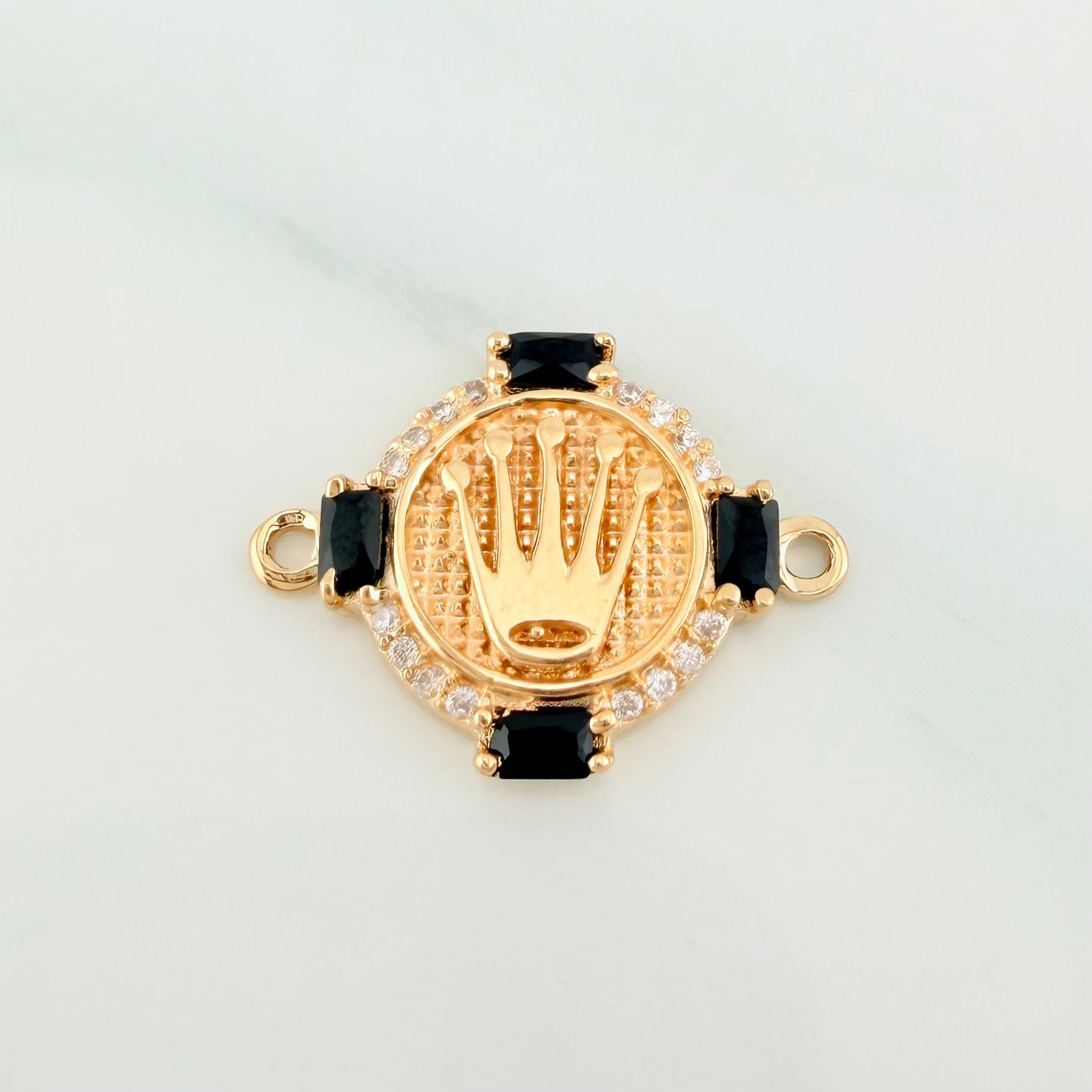 Herraje Corona 1.7 g / 1.9 cm Oro Amarillo 18K