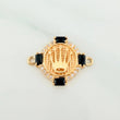 Herraje Corona 1.7 g / 1.9 cm Oro Amarillo 18K