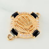 Herraje Corona 1.7 g / 1.9 cm Oro Amarillo 18K