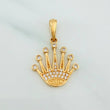 Dije Corona 2.35 g / 2.6 cm Oro Amarillo 18K