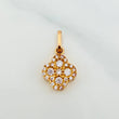 Dije Trebol 1.15 g / 1.8 cm Oro Amarillo 18K