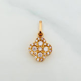 Dije Trebol 1.15 g / 1.8 cm Oro Amarillo 18K