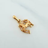 Dije Herradura Caballo 1.75 g / 2.1 cm Oro Amarillo 18K