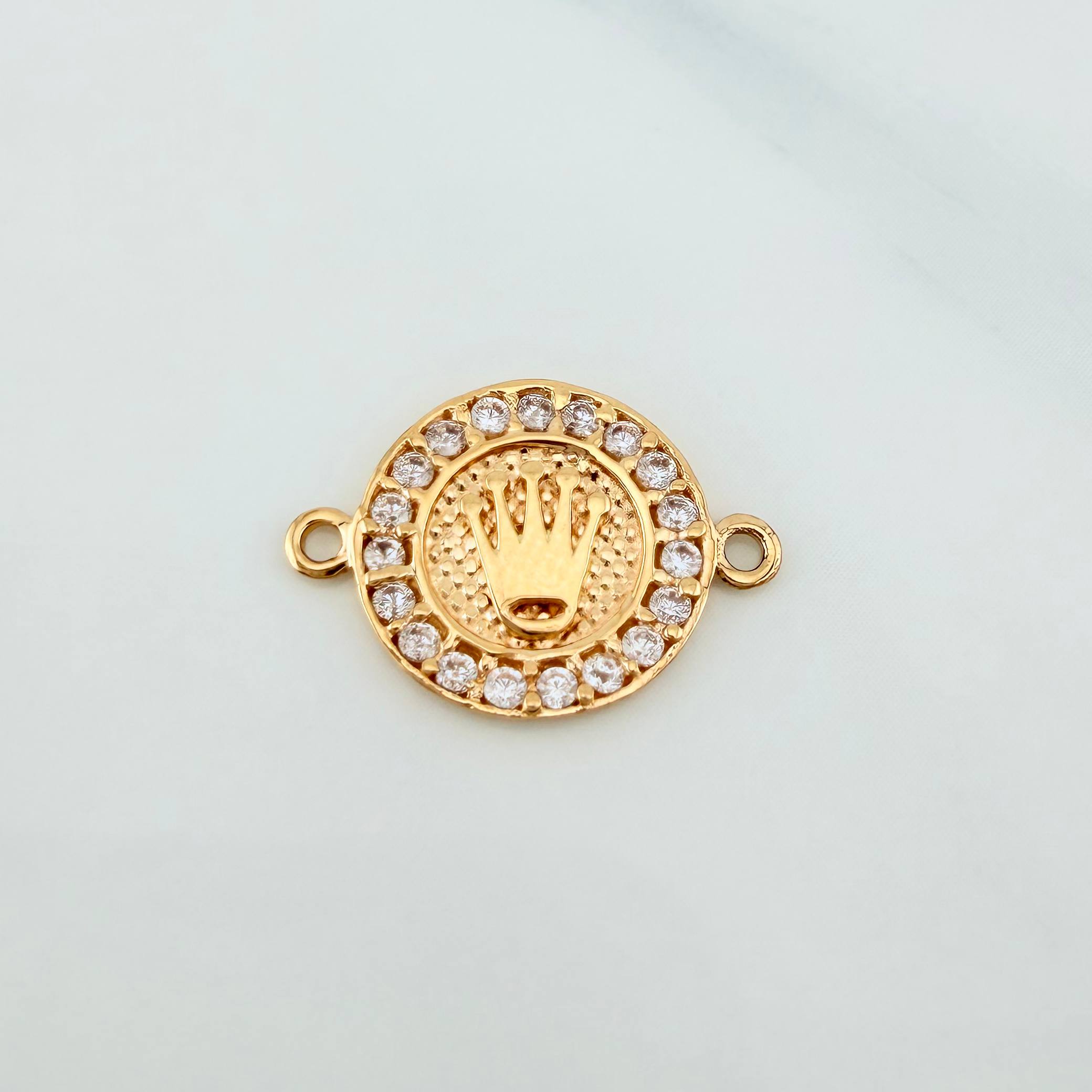 Herraje Corona 1.3 g / 1.8 cm Oro Amarillo 18K