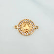 Herraje Corona 1.3 g / 1.8 cm Oro Amarillo 18K