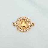 Herraje Corona 1.3 g / 1.8 cm Oro Amarillo 18K