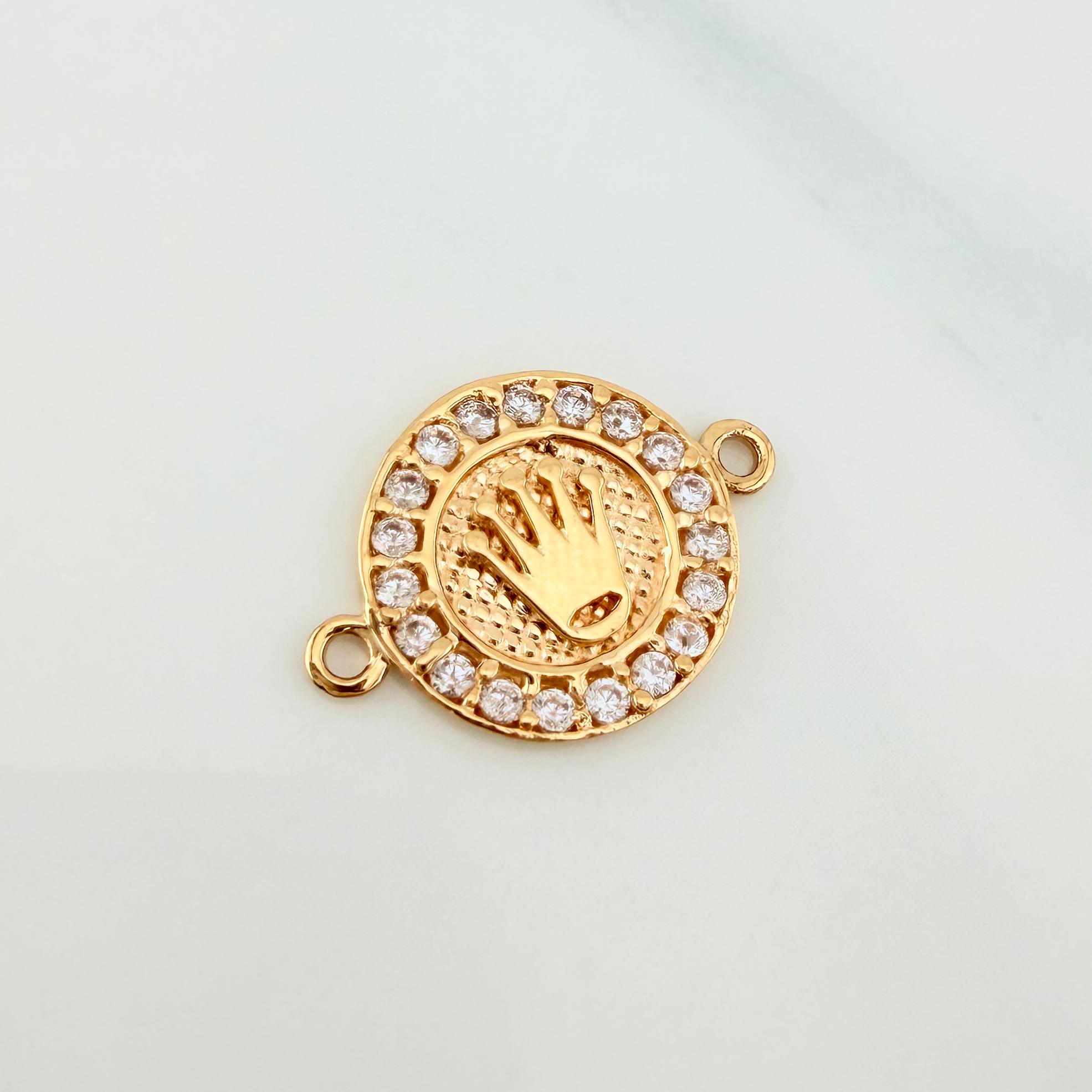 Herraje Corona 1.3 g / 1.8 cm Oro Amarillo 18K