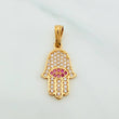 Dije Mano Hamsa 1.75 g / 2.5 cm Oro Amarillo 18K