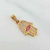 Dije Mano Hamsa 1.75 g / 2.5 cm Oro Amarillo 18K