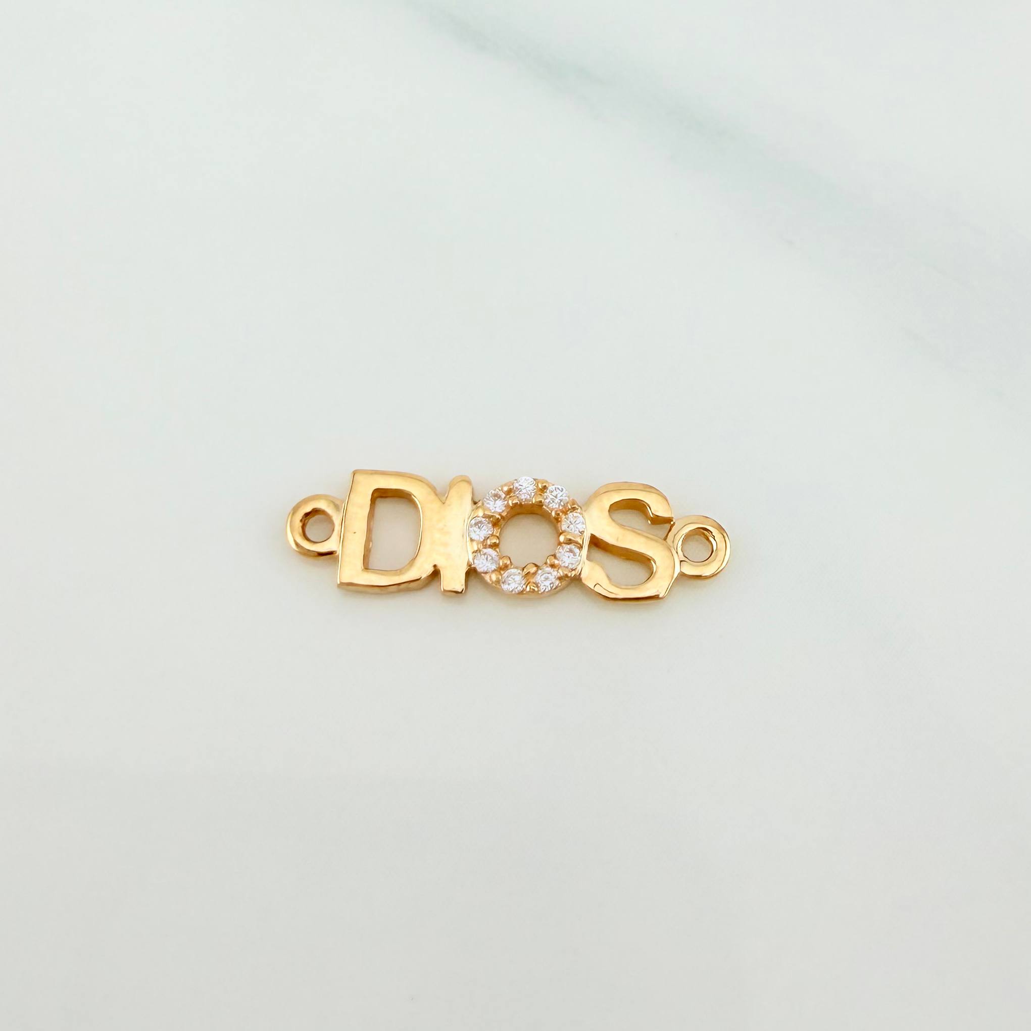 Herraje Dios 0.7 g / 1.8 cm Oro Amarillo 18K