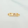Herraje Dios 0.7 g / 1.8 cm Oro Amarillo 18K