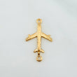 Herraje Avion 0.9 g / 2.2 cm Oro Amarillo 18K