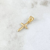 Dije Cruz 0.25gr / 1.6cm / Oro Amarillo 18K ©