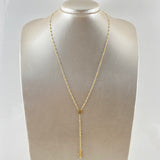 Rosario Virgen Milagrosa 2.75gr / 50cm / 2mm Bolas Lisas Crúz Lisa Oro Amarillo +4 18K *