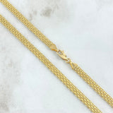 Cadena China 15.4gr / 60cm / 4.8mm Oro Amarillo +0 18K