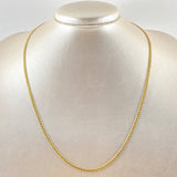 Cadena Garibaldi 2.8gr / 50cm / 2.2mm Oro Amarillo +3 18K *