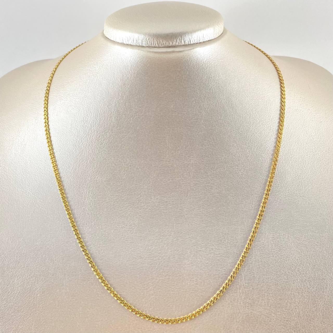 Cadena Garibaldi 2.8gr / 50cm / 2.5mm Oro Amarillo +3 18K *