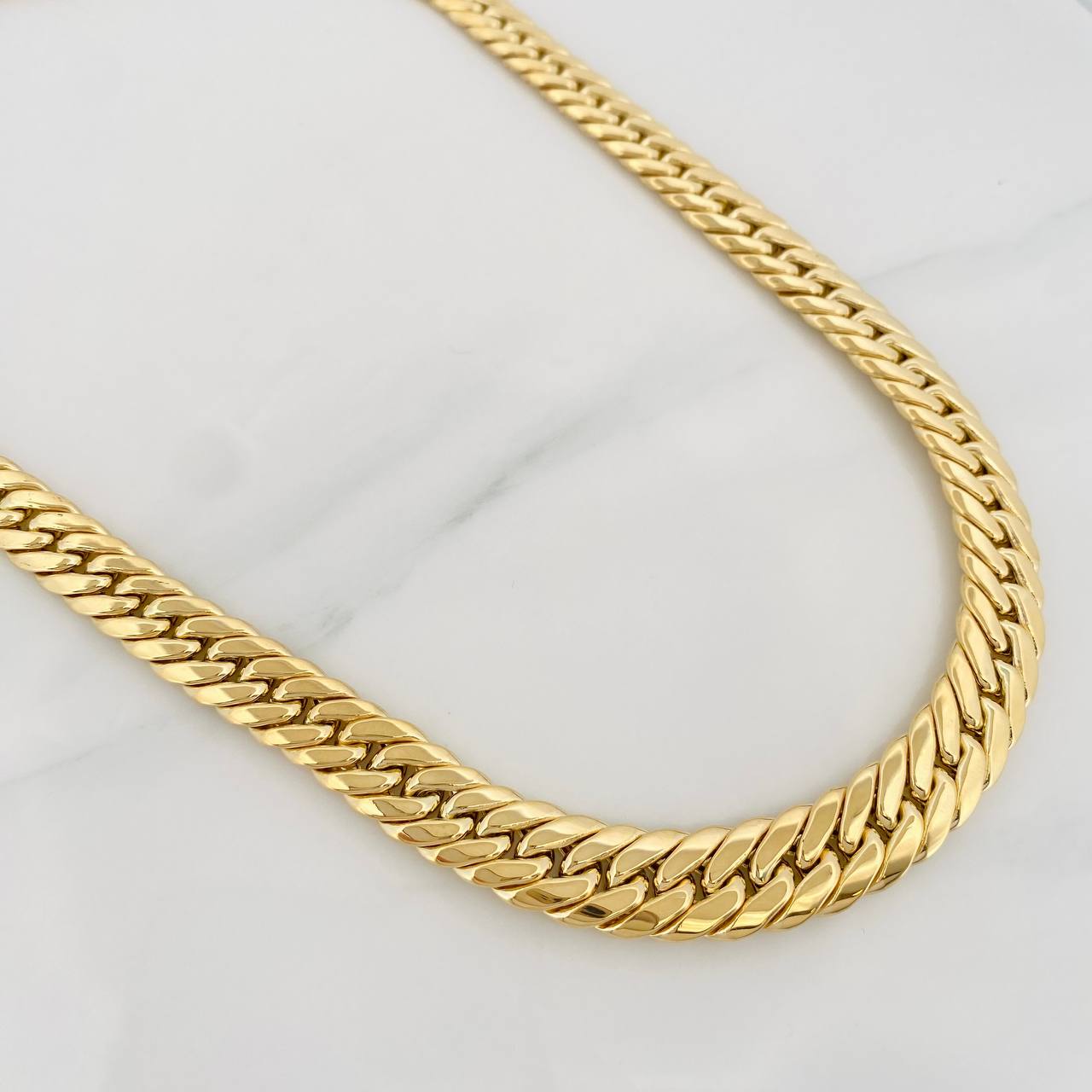 Cadena Serpiente 39.35g / 40cm / 11.3mm Oro Amarillo 18K