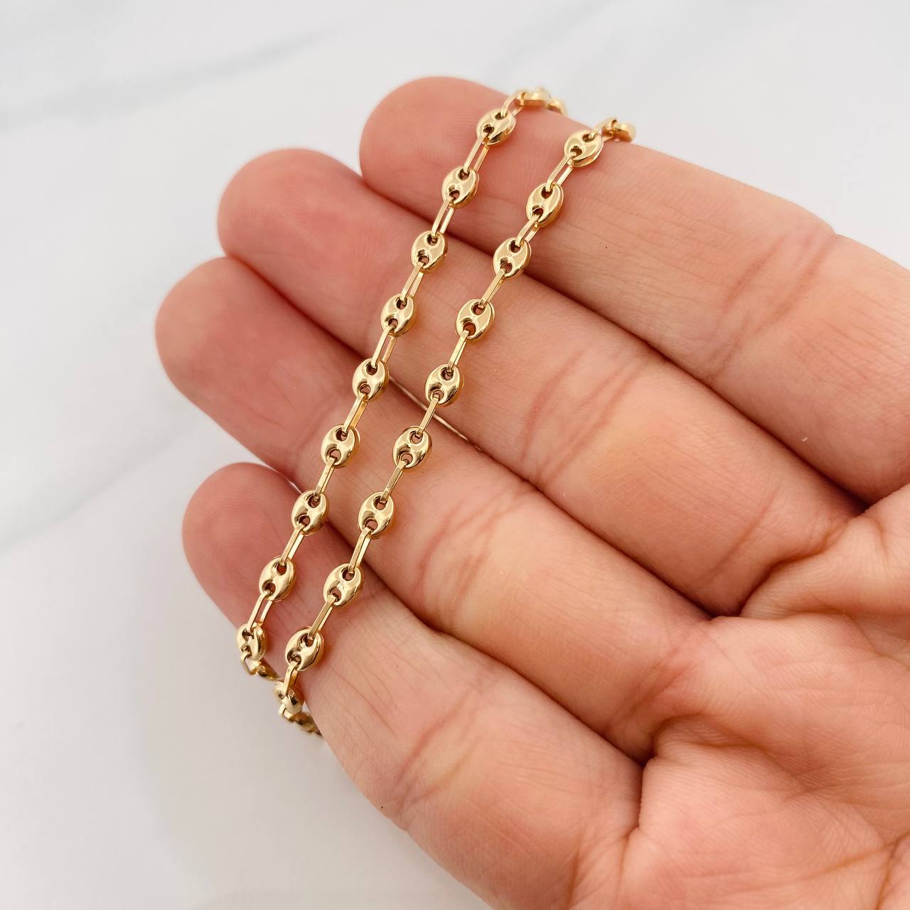 Cadena GC 5.95g / 55cm / 3.2mm Oro Amarillo 18K