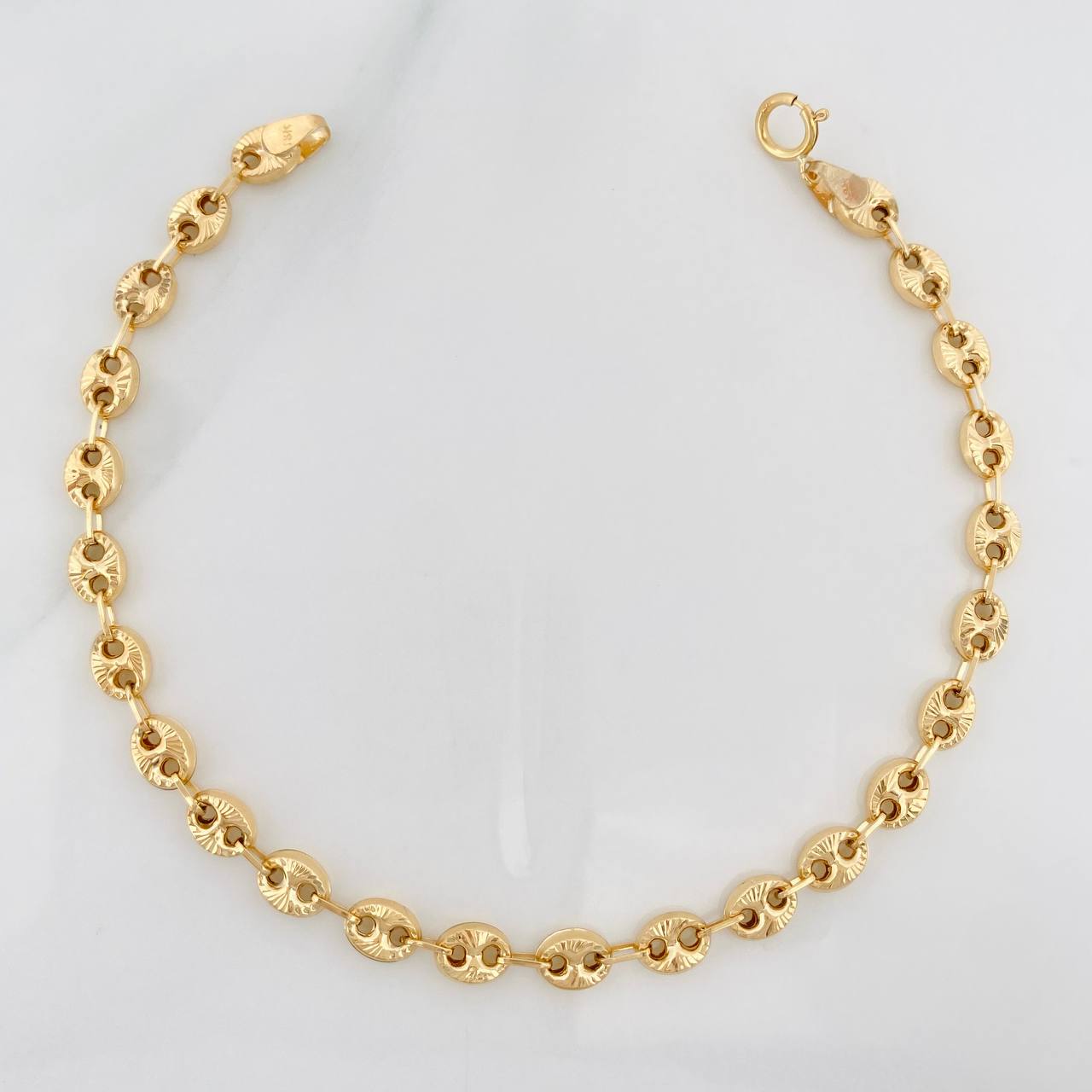 Pulso GC Diamantada 3.75g / 19.05cm / 4.85mm Oro Amarillo 18K
