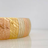 Pulso Destellos 38.5g / 20cm / 18.55mm Tres Oros 18K