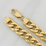 Pulso Cubana 7.7g / 20.05cm / 7.85mm Oro Amarillo 18K