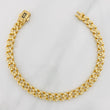 Pulso Cubana Infinito 8.1g / 20cm / 6.35mm Oro Amarillo 18K