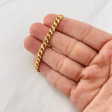 Pulso Cubana Infinito 6.05g / 19.05cm / 4.8mm Oro Amarillo 18K