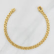 Pulso Cubana Infinito 6.05g / 19.05cm / 4.8mm Oro Amarillo 18K